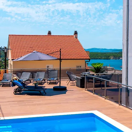 Ferienwohnung Pool Me Up! Šibenik Exterior foto
